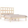 vidaXL S&auml;ngram utan madrass 120x190 cm massiv furu