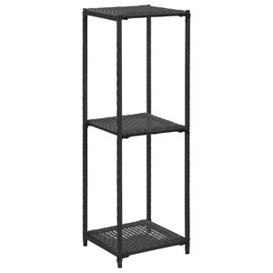 vidaXL F&ouml;rvaringshylla svart 30x30x90 cm konstrotting