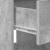 vidaXL S&auml;ngbord 2 pcs Betonggr&aring; 40,5 x 40 x 48 cm Konstruerat tr&auml;