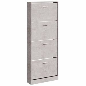 vidaXL Skosk&aring;p betonggr&aring; 59x17x150 cm konstruerat tr&auml;