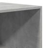 vidaXL Garderob betonggrå 50x50x200 cm konstruerat trä