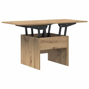 vidaXL Kaffeebord Artisan Ek 55 x 54,5 x 45 cm Konstruerat tr&auml;
