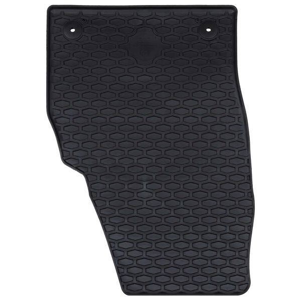 vidaXL Bilmatta 4 pcs Svart Passar f&ouml;r &Scaron;koda FABIA 2021- Gummi