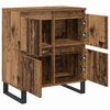 vidaXL Sideboard 2 pcs Gammalt tr&auml; 60 x 35 x 70 cm