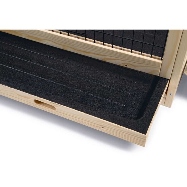 Beeztees Kaninbur inomhus Jez tr&auml; 116x54x55,5 cm