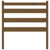 vidaXL S&auml;nggavel honungsbrun 106x4x100 cm massiv furu