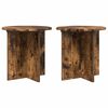 vidaXL V&auml;xtst&auml;ll 2 pcs R&ouml;kt ek 40 x 40 x 40 cm Konstruerat tr&auml;
