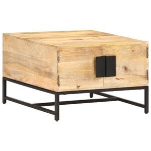 vidaXL Soffbord 67x67x45 cm massivt mangotr&auml;