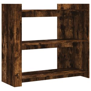 vidaXL Konsolbord r&ouml;kf&auml;rgad ek 100x35x90 cm konstruerat tr&auml;
