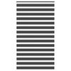 vidaXL Rullgardin zebra svart 120x230 cm tyg bredd 115,9 cm polyester