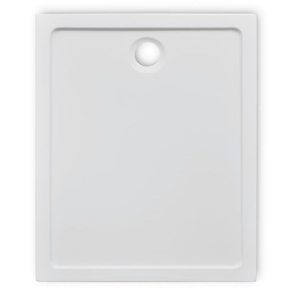 vidaXL Rektangul&auml;rt ABS Duschkar 80 x 100 cm