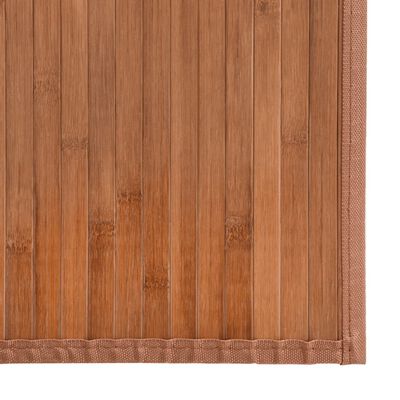 vidaXL Matta rektangulär naturlig 100x400 cm bambu