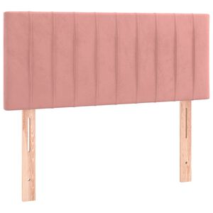 vidaXL S&auml;nggavel rosa 80x5x78/88 cm sammet