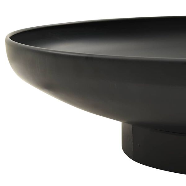 vidaXL Eldstad 80 cm st&aring;l