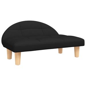 vidaXL Hundb&auml;dd svart 70x52x30 cm tyg