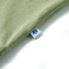 T-shirt med korta ärmar för barn ljus khaki 92