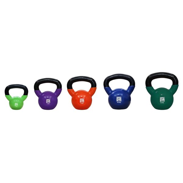 Orange Gym Kettlebell vinyl 6 kg lila