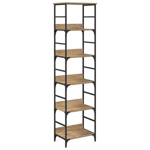 vidaXL Hyllsystem 5 niv&aring;er 50 x 33 x 188,5 cm Konstruerat tr&auml;