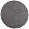 vidaXL Inomhus och utomhus matta PALMERAS Antracit &Oslash; 160 CM Polyester