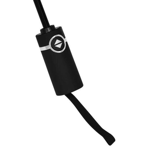 vidaXL Paraply automatisk hopf&auml;llbart svart 104 cm