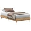 vidaXL S&auml;ngram utan madrass hantverksm&auml;ssig ek 75x190 cm