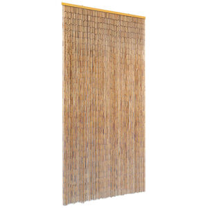 vidaXL D&ouml;rrdraperi i bambu 90x220 cm