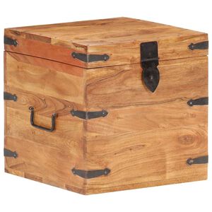vidaXL Kista 40x40x40 cm massivt akaciatr&auml;
