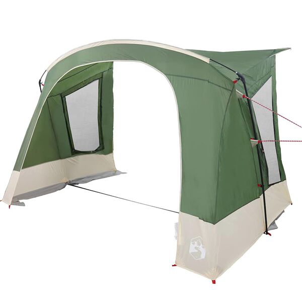 vidaXL Caravan T&auml;lt med tak med lagring Gr&ouml;n 410 x 275 x 245 cm