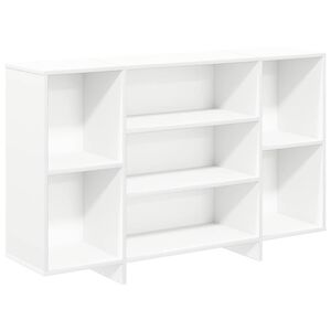 vidaXL Sk&auml;nk vit 120x30x75 cm konstruerat tr&auml;