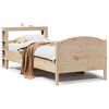 vidaXL S&auml;ngram utan madrass 75x190 cm massiv furu