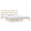 vidaXL S&auml;ngram massiv furu 120x190 cm