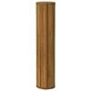 vidaXL Matta rektangul&auml;r brun 60x500 cm bambu