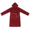 vidaXL Badr&auml;kt Hoodie Bordeaux R&ouml;d l Flanell