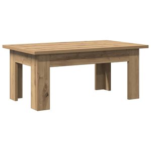 vidaXL Soffbord artisan ek 100x60x42 cm konstruerat tr&auml;
