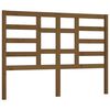 vidaXL S&auml;nggavel honungsbrun 146x4x104 cm massiv furu