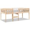 vidaXL Barns&auml;ng utan madrass 90x190 cm massiv furu
