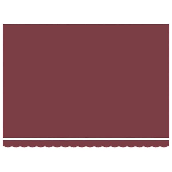 vidaXL Markis manuellt inf&auml;llbar vinr&ouml;d 450x300 cm