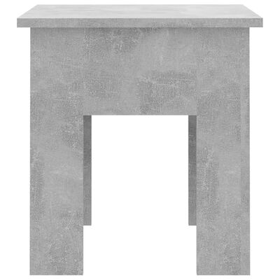 vidaXL Soffbord betonggrå 40x40x42 cm spånskiva