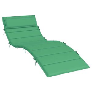 vidaXL Dyna till sols&auml;ng gr&ouml;n 180x60x4 cm oxfordtyg