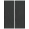 vidaXL Bottenmatta f&ouml;r pool Svart 300 x 220 x 0,1 cm Syntetiskt tyg
