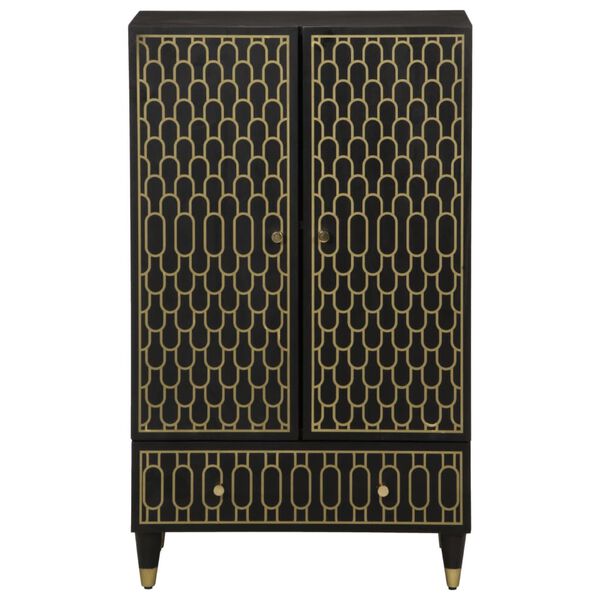 vidaXL H&ouml;gsk&aring;p 60x33x100 cm massivt mangotr&auml;