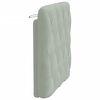 vidaXL Headboard Cushion Light Grey 80 cm Velvet
