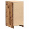 vidaXL Garageskåp gammalt trä 40x51x85 cm massivt trä furu