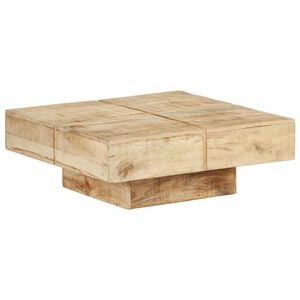 vidaXL Soffbord 80x80x28 cm massivt mangotr&auml;