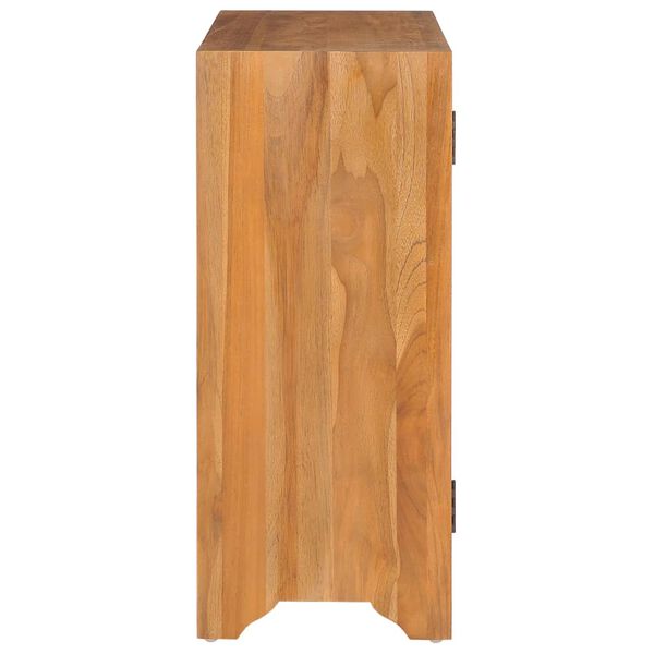 vidaXL Förvaringsskåp 70x30x70 cm massiv teak