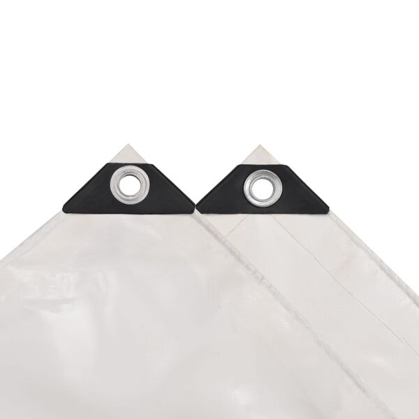 vidaXL Presenning 650 g/m&sup2; 3x6 m vit