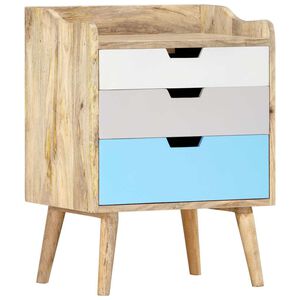 vidaXL S&auml;ngbord 47x35x63 cm massivt mangotr&auml;