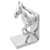 vidaXL Bokst&ouml;d 2 st Silver 11 x 14 x 25 cm Aluminium