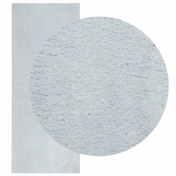 vidaXL Mjuk matta HUARTE med kort lugg tv&auml;ttbar bl&aring; 80x200 cm