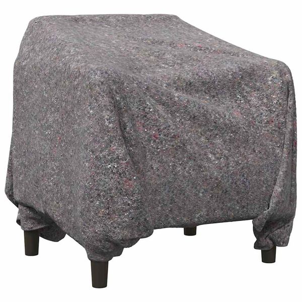 vidaXL Flyttfiltar 5 pcs Gr&aring; 150 x 200 cm tyg